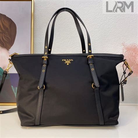 Prada BR4253 Nylon Tote Bag Ghw (Na